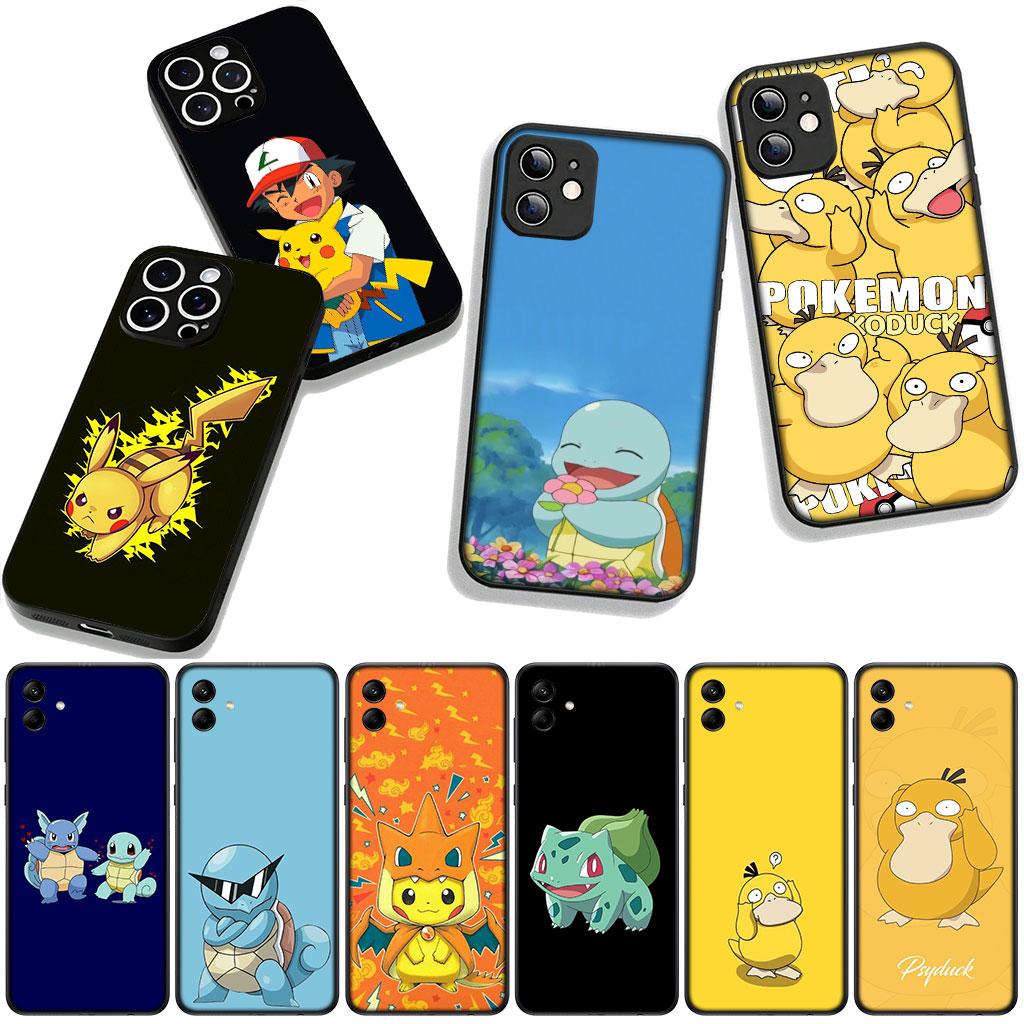 Anime Lovely P-Pokemons P-Pikachus Psyduck Phone Cover for Xiaomi Redmi Note 14 12 13 ProPlus A4 A3 Pro Plus 12C 13C 14C 5G Case