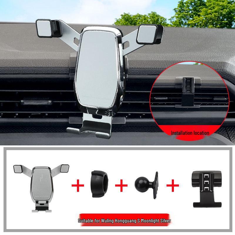 Wireless Charging Phone Holder for 2018-2021 Hongguang S Car