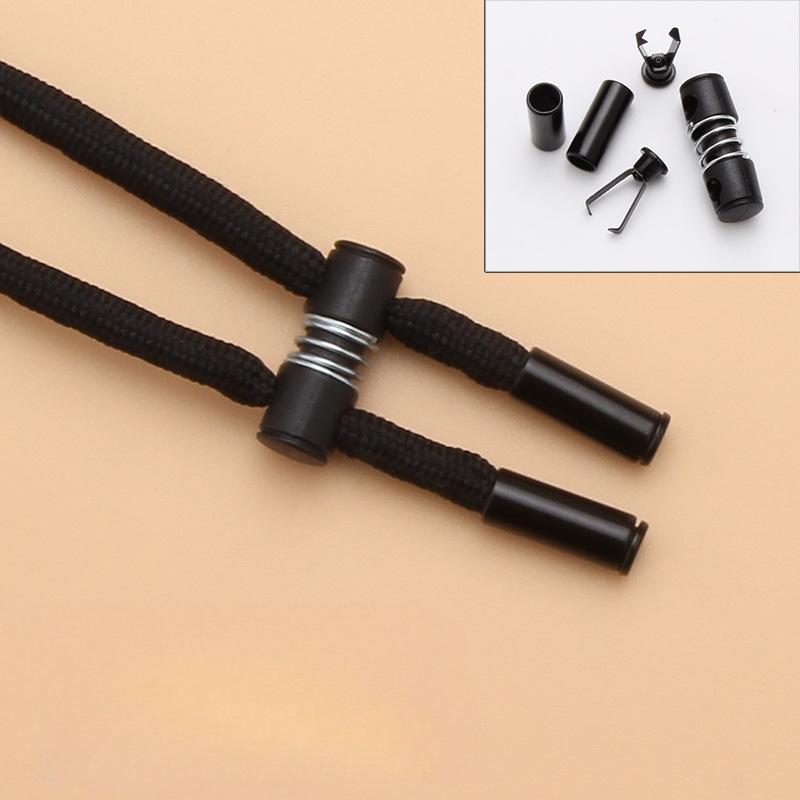 1 Set Strong Elastic Band Sweatpants Waist Drawstring Strap with Cord Lock Stopper DIY Sewing Band Accessories