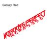 Nobody's Perfect JDM Slogan Car Windshield Banner Stickers Automobile Windscreen Vinyl Decal Car Styling Decoration Accessories
