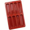 8 Cavity Twinkie Silicone Mold Cake Pan Eclair Puff Baking Mold Nonstick Cereal Energy Bar Maker Chocolate Truffles Butter Mould
