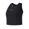 FILA Fitness Classic Training Versatile Comfortable Tight Sports Tank Top Women tops Deep-Black A11W621124FBK