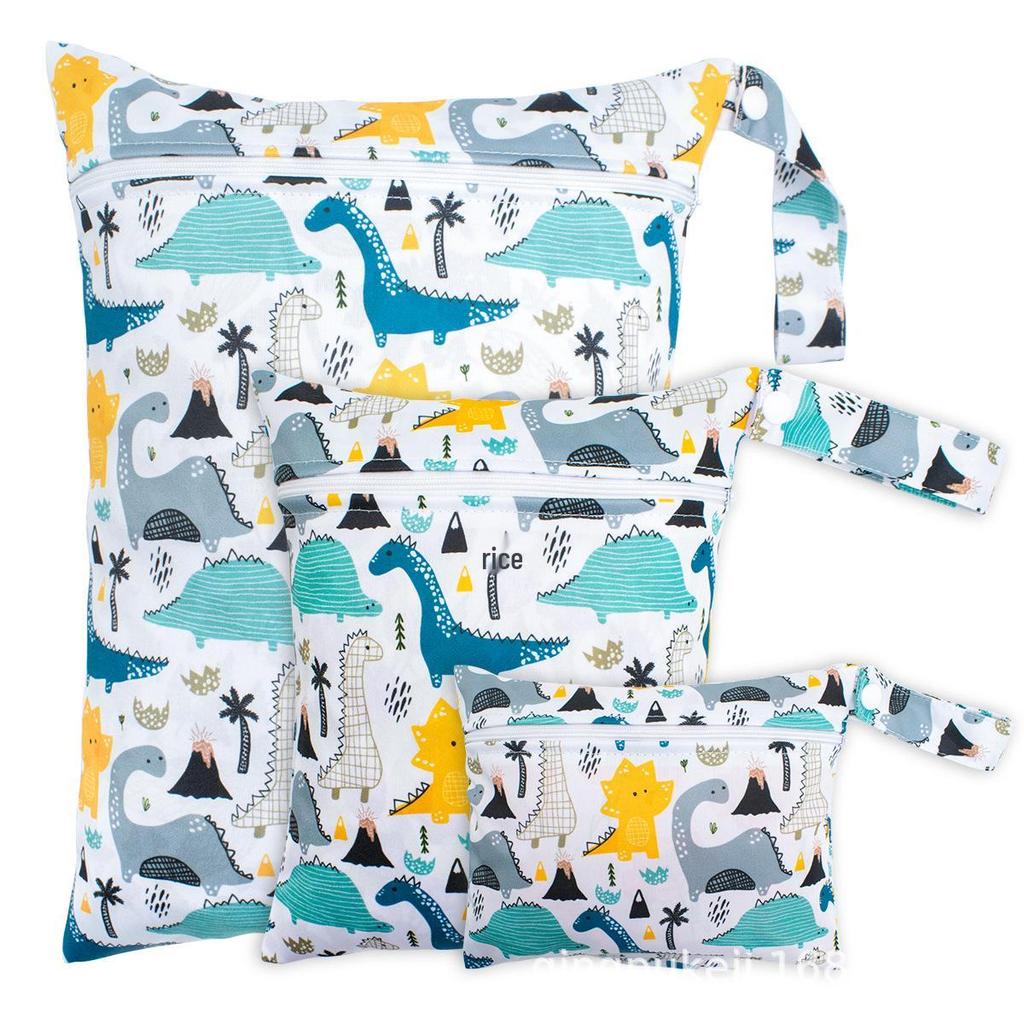 Waterproof Baby Diaper Bag - Portable, Washable, Travel-Friendly Storage Bag