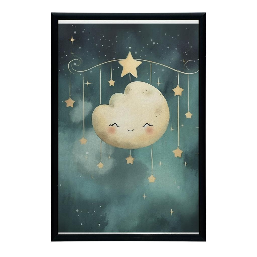 Śpiąca Chmurka Śpiąca Chmurka, 50X70 Cm, Bez Ramy, Papier Matowy 230 Gsm
