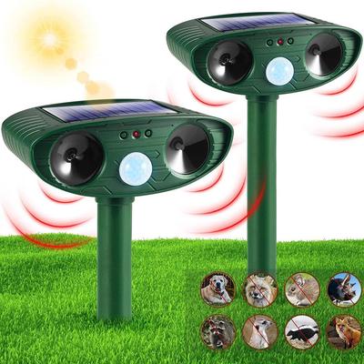 Ultraschall Solar Tier- & Insektenabwehr mit Infrarotsensorik