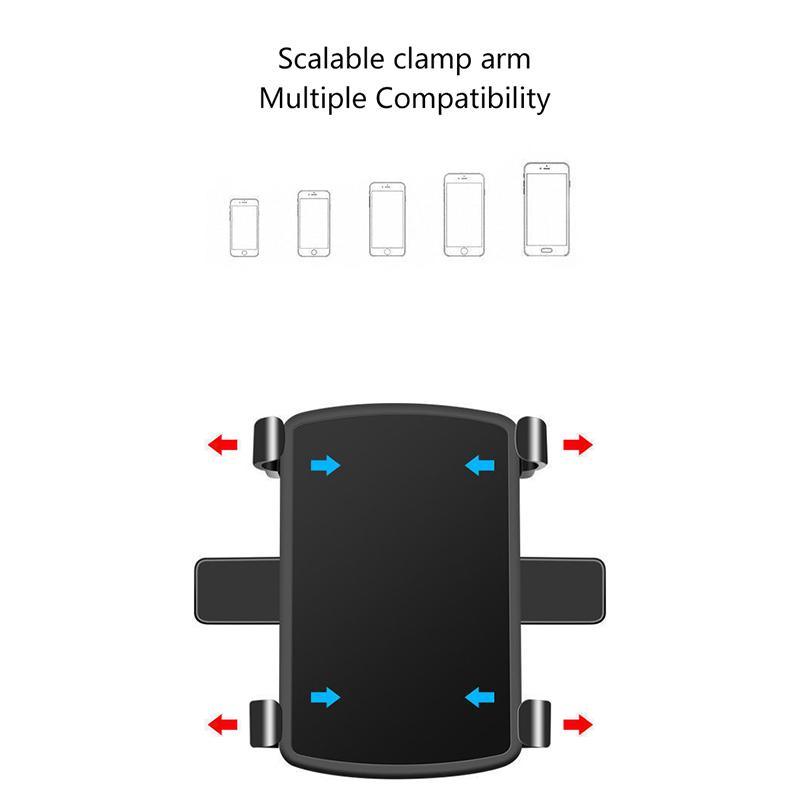 Car Mobile Phone Holder Multi-Function Rotating Instrument Panel Rearview Mirror Navigation Holder Gps Widely Compatible