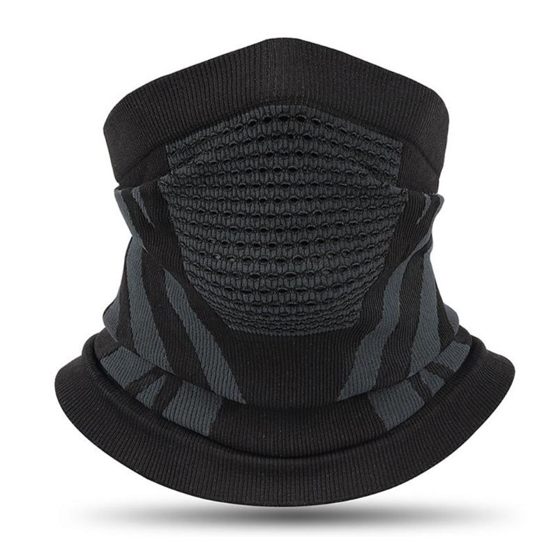 Winter Warm Cycling Neck Gaiter Windproof Neck Cover Facemask for Skiing Cycling