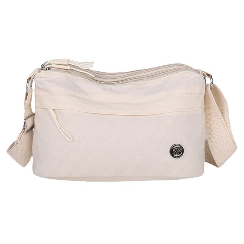 Multi-compartment Large-capacity Messenger Bag Shoulder Bag Women's Large-capacity Sports and Leisure Trend Anti-splashing Simple Messenger Bag
