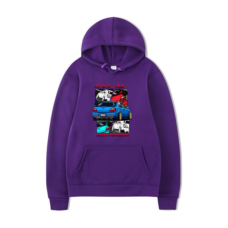 Initial D Hoodie Men/Women Harajuku Aesthetic Racing Hoo Die