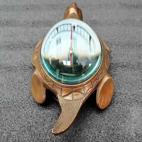 20,32cm Smith Sea Mosazná Želva Nástěnné Hodiny Stolní Hodiny Kancelářské Stolní Hodiny Kancelářská Dekorace