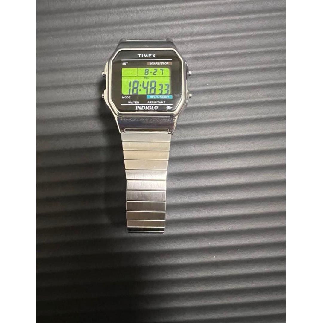 TIMEX Classic Digital T78587 INDIGLO Silver
