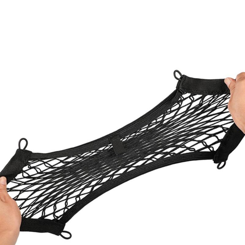 Rozciągliwa mała kieszeń z siatki ładunkowej Boczna elastyczna torba do przechowywania Siatka do wnętrza samochodu Materiały eksploatacyjne 45x25cm