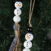 Snowman Wooden Beads Christmas Theme Colorful Wooden Beads Wooden Beads String DIY Accessories