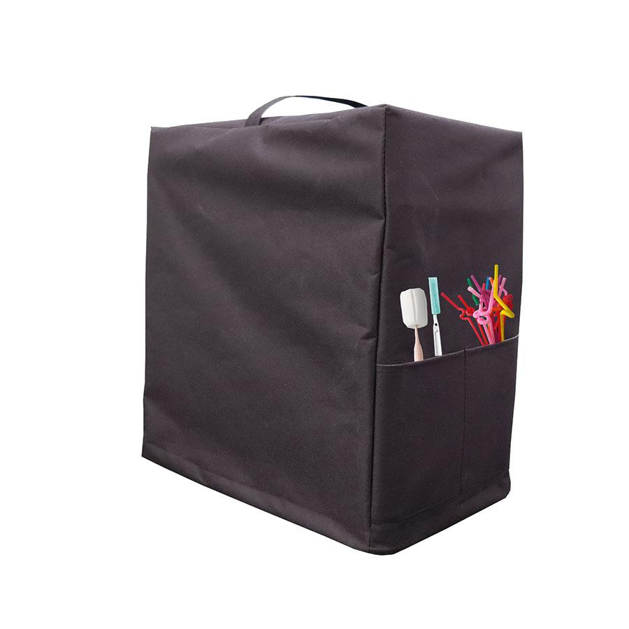 

Black Kitchen with Pocket Fruit and Vegetable Mixer Dust Cover, Slush Juicer Oil Protection Cover 48x17x43cm чорний