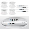 2026 Hot 8Pcs/set Car Stickers Door Handle Bowl Scratch Protective Sticker For BMW X1 X3 X4 X5 E46 E90 F20 E60 E39 F10 M1 M2 M3 M5 M6 E87 Jdsg40