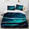3D Schlagzeug Musikinstrumente Bettdecke Bettwäsche-Set, Bettbezug Bett-Set Steppdeckenbezug Kissenbezug, King Queen Size Bettwäsche-Set Geschenk