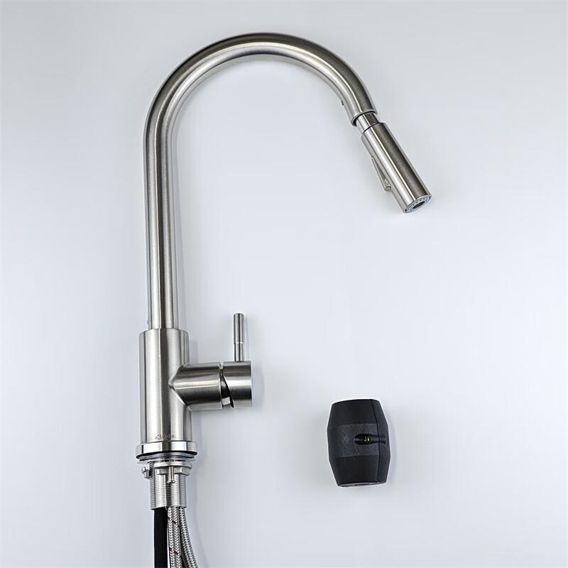 MDNG Kitchen Sink Faucet with Pull-Down Sprayer