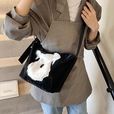 Casual Commuting Large-capacity Women's Backpack 2025 New Fashion Simple High-value Single Shoulder Underarm Tote Bag