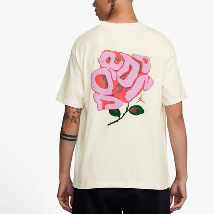 New Nike T Shirts Men's Ecru HJ0194-133