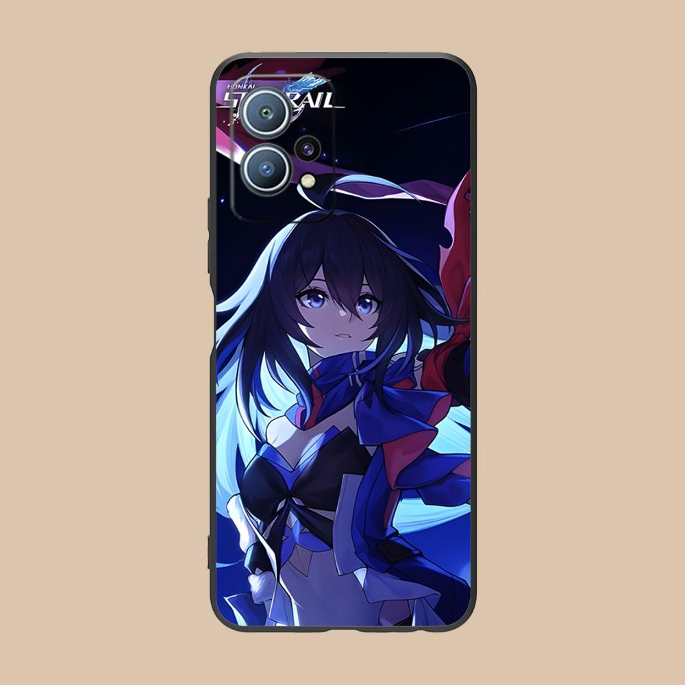 HSR Seele Matte TPU Mobile Phone Case for Huawei P60 P50 P40 P30 P20 P10 P9 P8 Pro Lite Plus Colorful Printing Cover