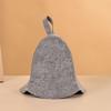 1Pcs  Anti Heat Sauna Hat Thicken Wool Felt Shower Cap Quickly Towel Drying Towel Hats Sauna Bathroom Accessories