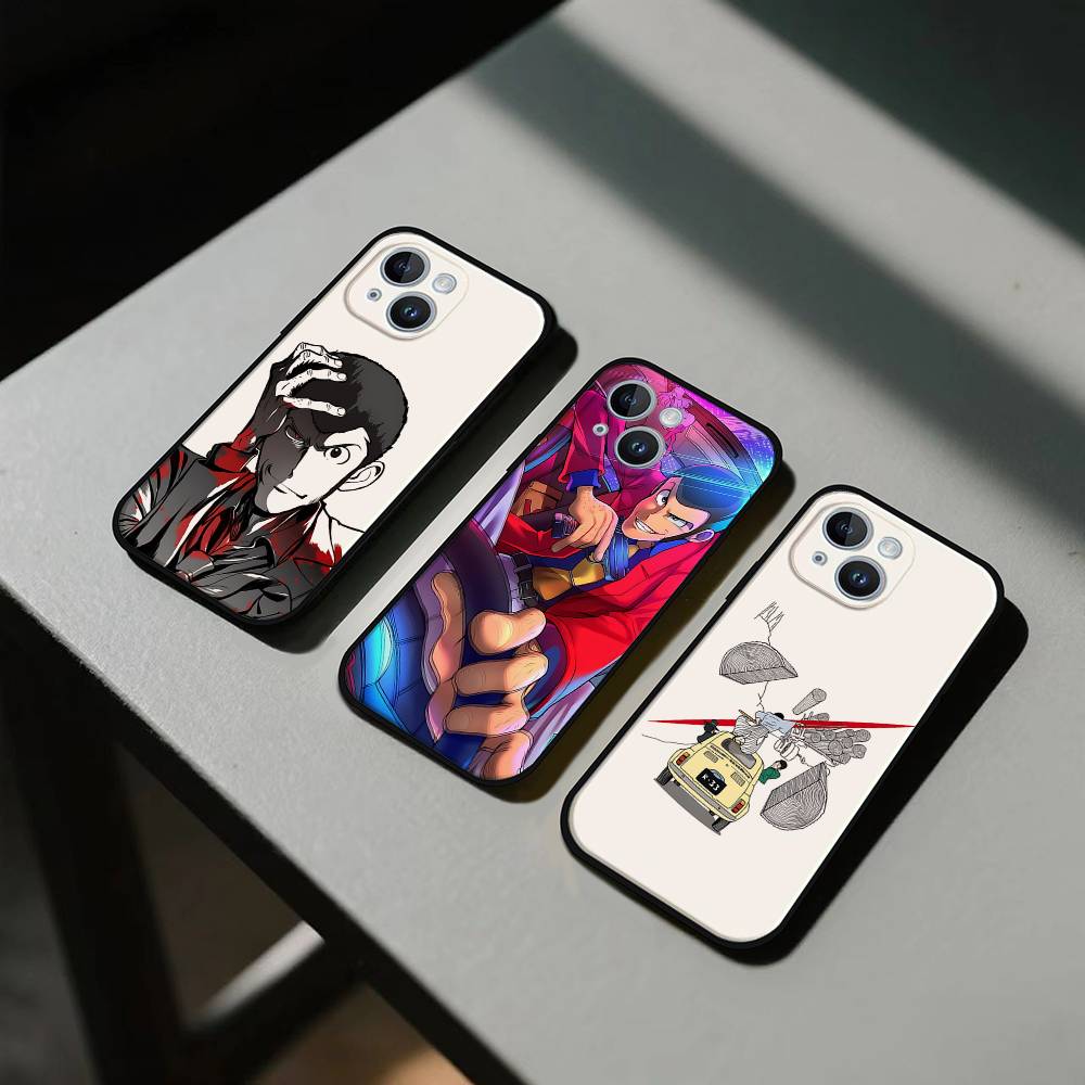 L-Lupin The T-Thirds Black Phone Case That Fits For IPhone 17,16,15,11,13,14 Pro Max,Plus,X,Xr,Xs Max,13Mini