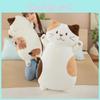 Cat Plush Toy Long Pillow Stuffed Animal Doll Cartoon Decoration Gifts Kids