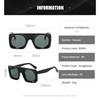 New Oversized Square Frame Sunglasses with PC Lenses Unisex Fashion UV400 Protection for Outdoor Driving Daily Stylish Wear