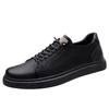High Quality Brand Men's Genuine Leather Shoes Simple Beige Oxford Shoes Wear-resistant Soles Men's Sports Shoes Fashionable