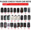 Husă Cheie Auto Pentru Toyota Hilux 2024 Yaris Corolla 2023 Rav4 2021 CHR Revo Auris Innova Highlander Venza Suport Chei