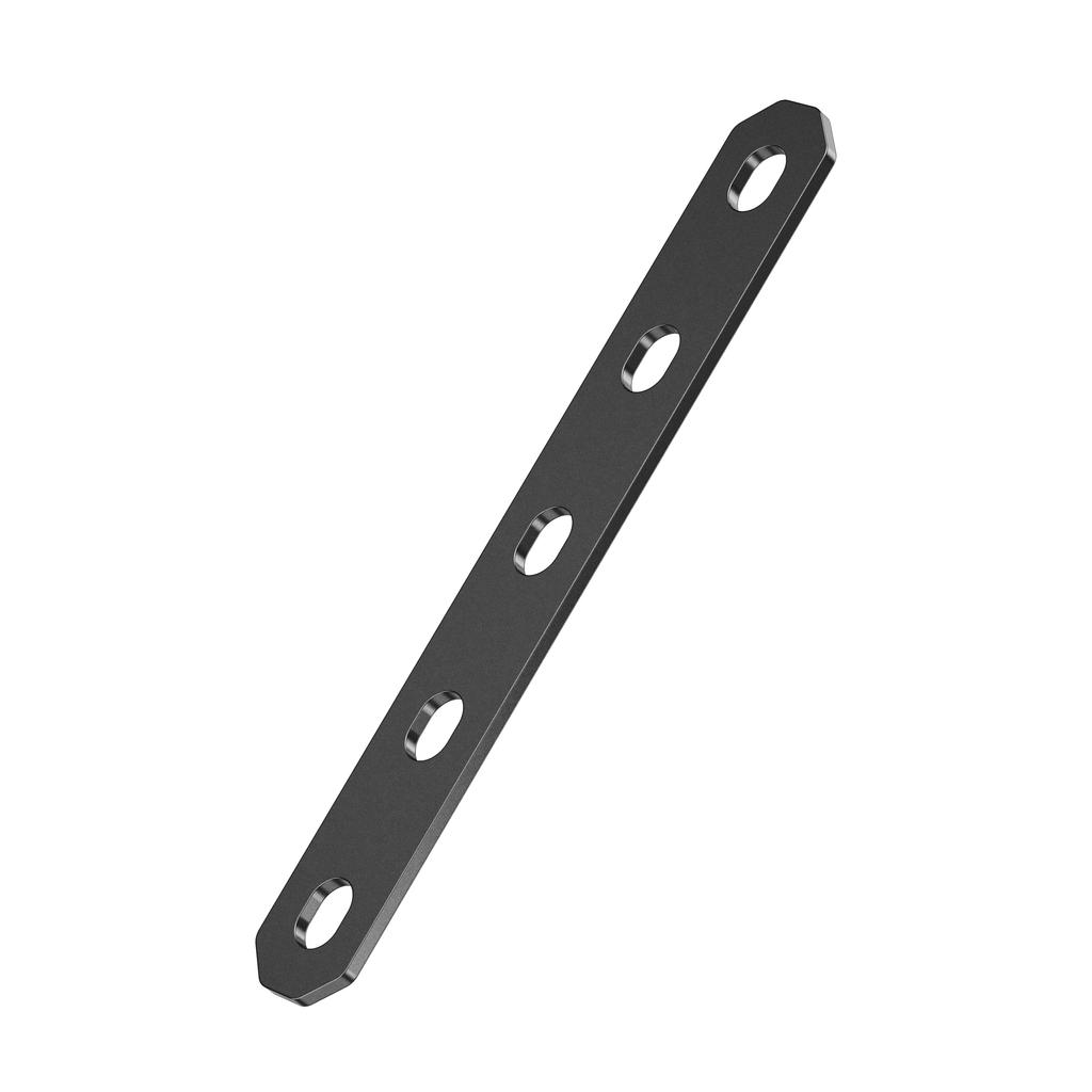Kaedear Motorcycle Universal Stainless 2mm Universal Set of Custom Brackets x 5 x 20 x Brackets, Steel, Thick, Fit, 2, (KDR-YX-S15-5M8) (M8 Holes/150