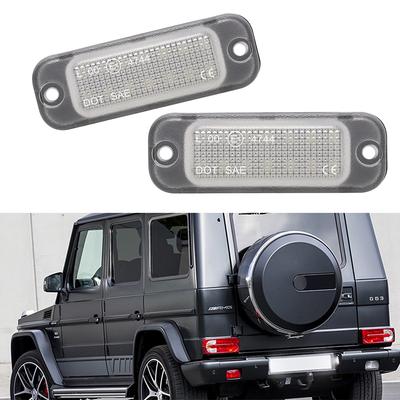 For Mercedes Benz 1st Gen G-Class W463 2013-2018 and 2nd Gen G-Class W463A 2019 Error Free LED License Plate Light