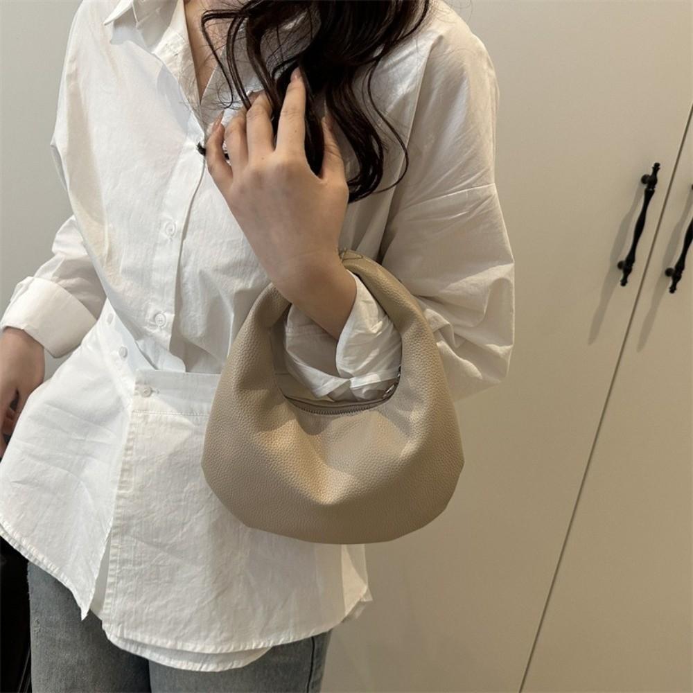 Pu Leather Clutch Bags Solid Color Handbags Simple Tote Bag Party