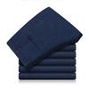 Men's High-Waist Elastic Jeans for Autumn/Winter - Loose, Deep Crotch, Casual Trousers for Middle-Aged and Elderly