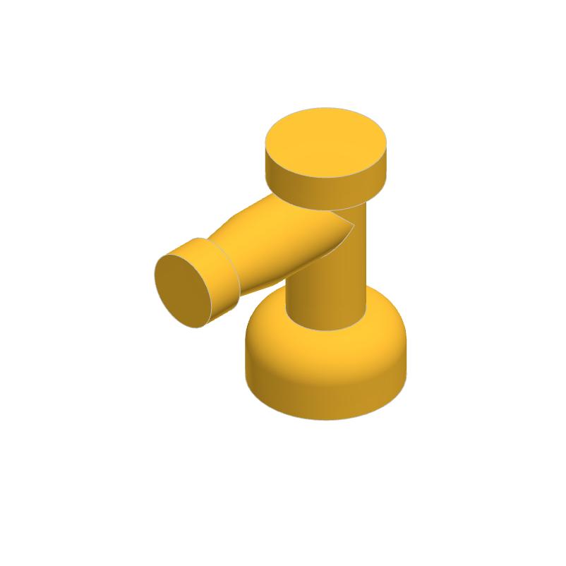 10 шт. пластинчатых кирпичиков 4599 1x1 соединительный элемент кран. Строительные блоки, детали для самостоятельной сборки, развивающие и креативные игрушки. Подарок. 10PCS