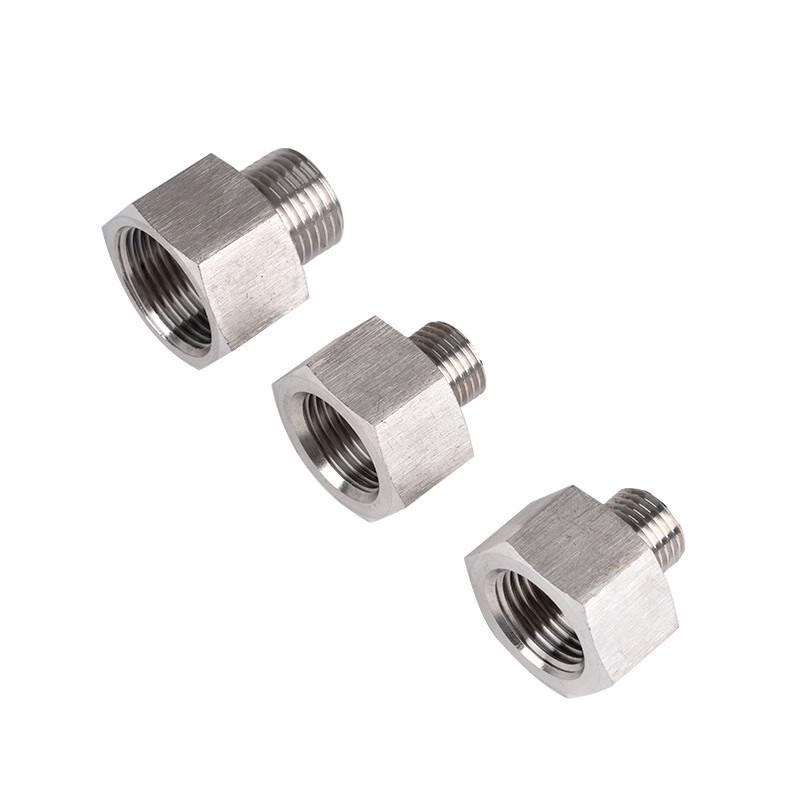 304 Stainless Steel Threaded Straight Adapter
