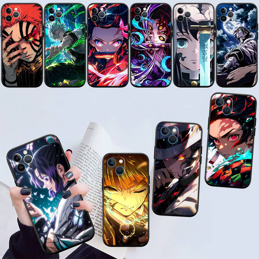 Demon Slayer Phone Case for Xiaomi Poco C40 C51 C50 C55 C65 C71 C75 C85 F8 F7 F6 F5 F3 F2 X7 X6 X4 X3 M7 M6 M5 M4 M3 M2 Pro