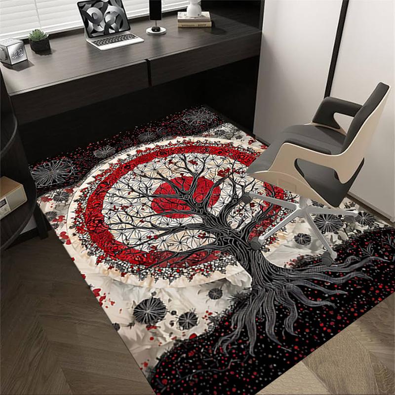 

1PC Tree of Life Extra Large Non Slip Floor carpet, Office, family, Studio Large Area Rug Indoor Rugs, Bold Statement Piece 60cm by 90cm