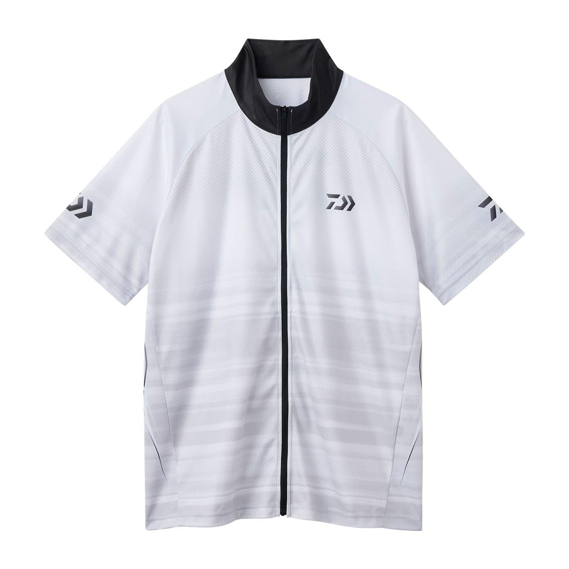 Dry Shirt Full Zip White XL [Daiwa] Half-Sleeve DE-7426