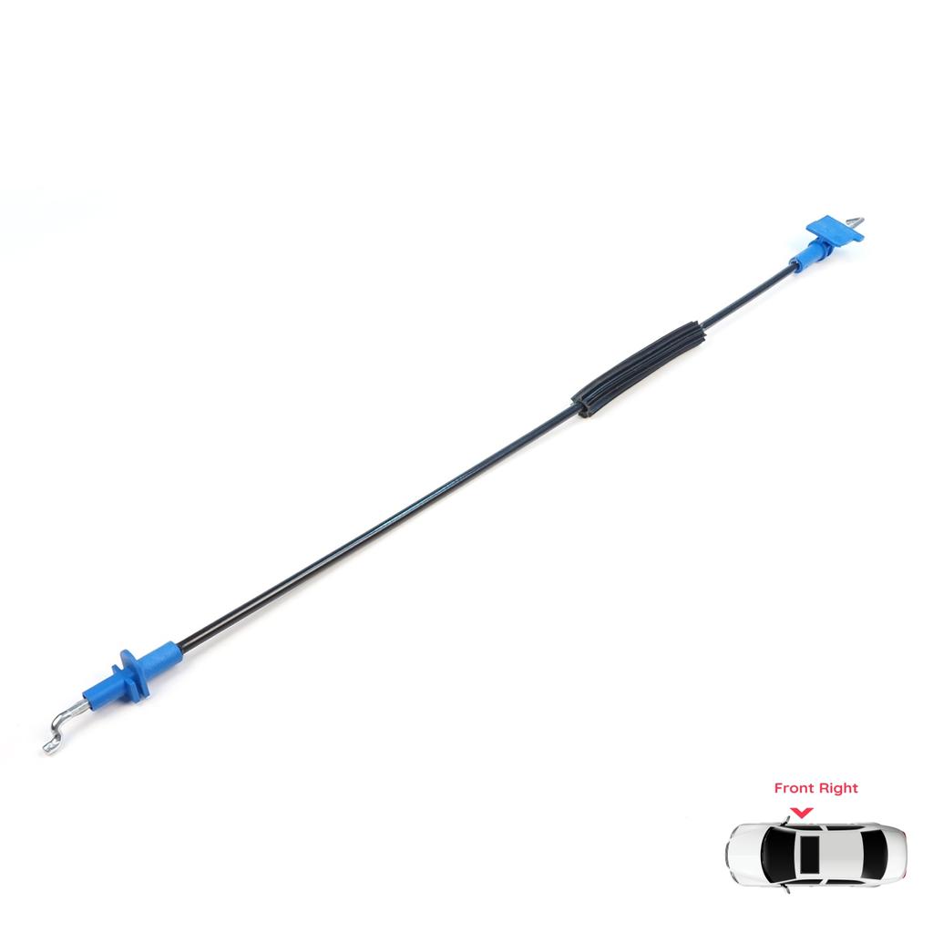BDP1614 Front Right Door Inner Handle Lock Release Cable for Fiat Fiorino MK3 225 Qubo 2007-2016 Citroen Nemo Peugeot Bipper 2008–2017 1354711080