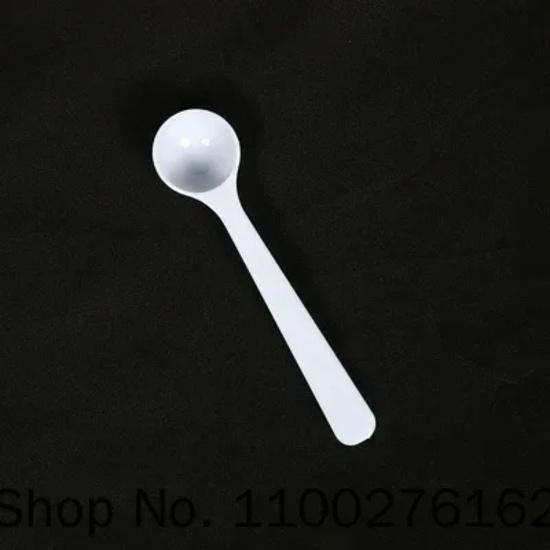 100pcs Small Spoon 1 4 5 10g Wholesale Plastic Spoon Round Spoon Practical Measuring Spoon