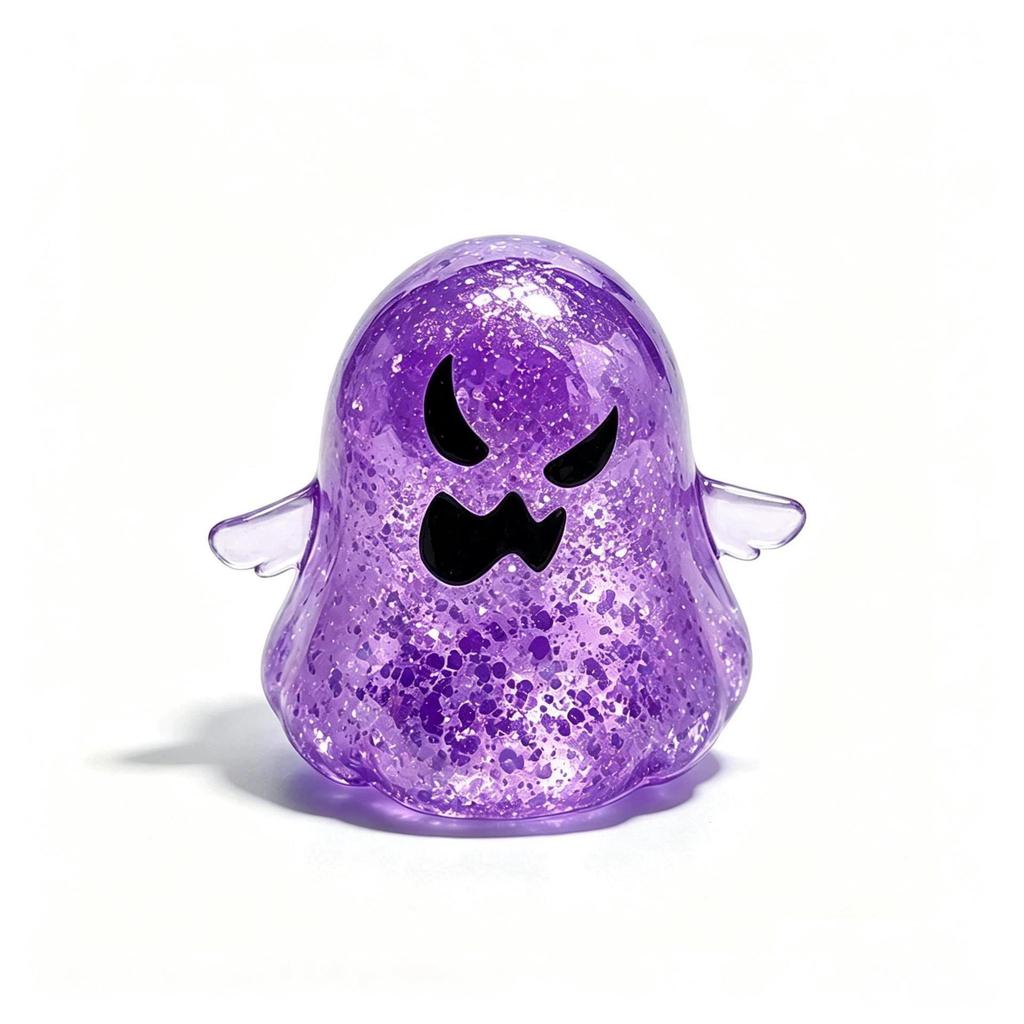 Halloween Ghost Stress Relief Slow Rebound Squeeze Toy - Creative Cartoon Shape.