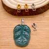 2025 Sterling Silver S925 Buddha Head Pendant for DIY Ruyi Jade Guanyin Accessories
