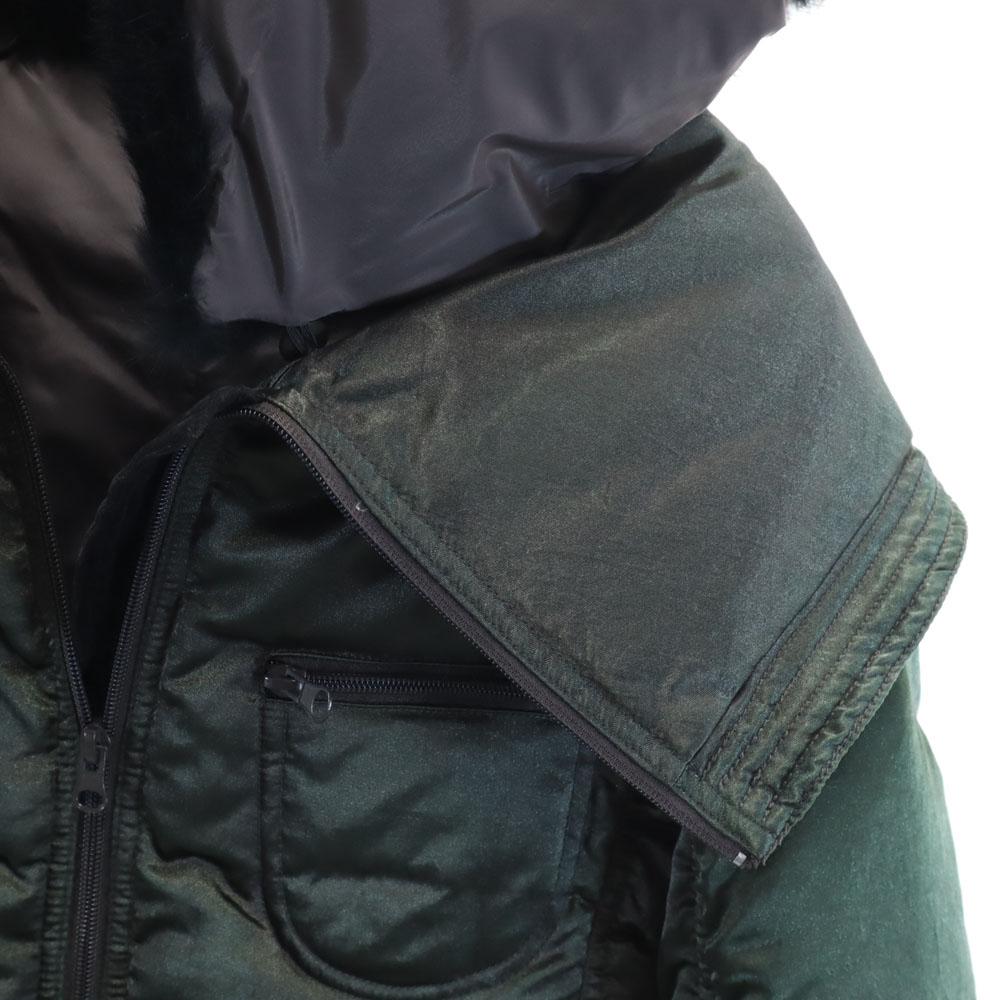 MAX&CO fur Down jacket 40 green Women Used