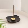 Ceramics Incense Stick Holder Incense Burner Stick Holder Line Plate Sandalwood Coil Base Yoga Studios Home Decoration Gift