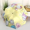 1pc Hello Kitty Friends Circle Umbrella with Plastic Handle,Suitable for All Seasons Home Travel Outdoor UmbrellaSanlio281