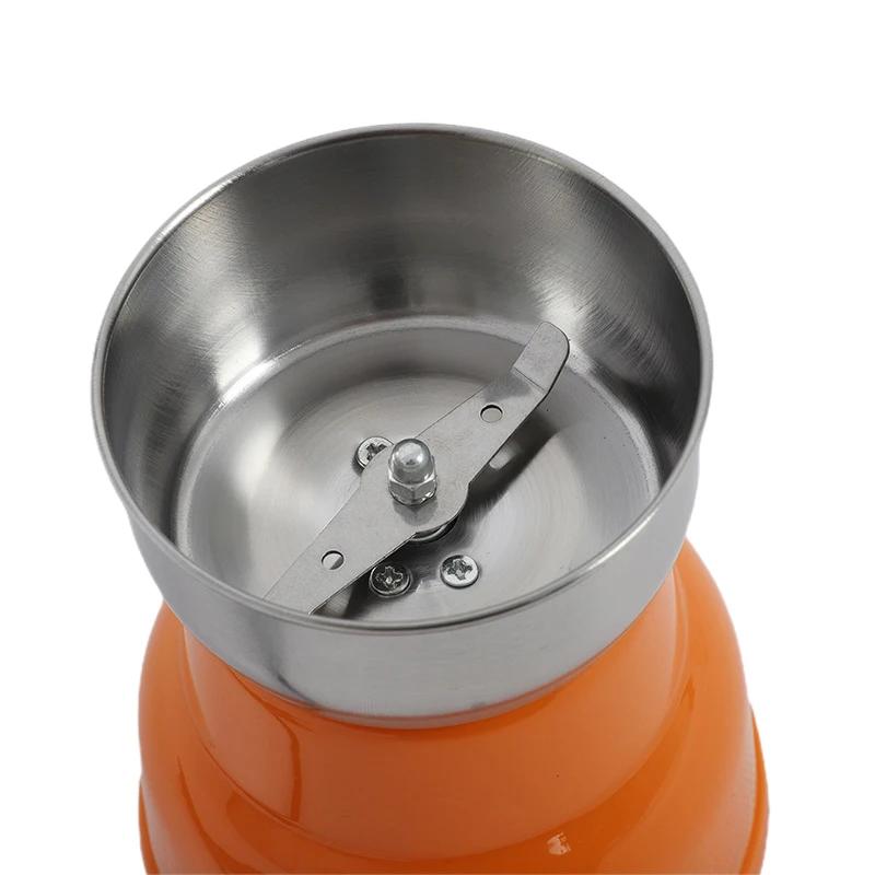 Molinillo de café eléctrico multifuncional con enchufe europeo para el hogar, para cocina, cereales, frutos secos, frijoles, especias, granos, máquina de café.