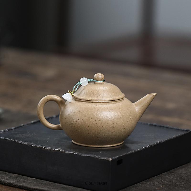 140ml Chinese Yixing Purple Clay Teapots Teaware Famous Handmade Zisha Tea Pot Beauty Tea Infuser Kettle Tea Set Customized