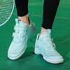 Profesionální pánské dámské badmintonové boty Protiskluzové tenisové tělocvičné trenéry Lehké sportovní tenisky Outdoorové boty Modré