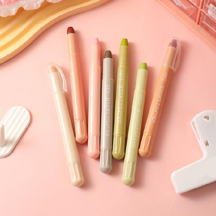 8x Multifunctional Highlighters Set Aesthetic Highlighter Marker Fluorescent Pen Bible Marker Pen for Student